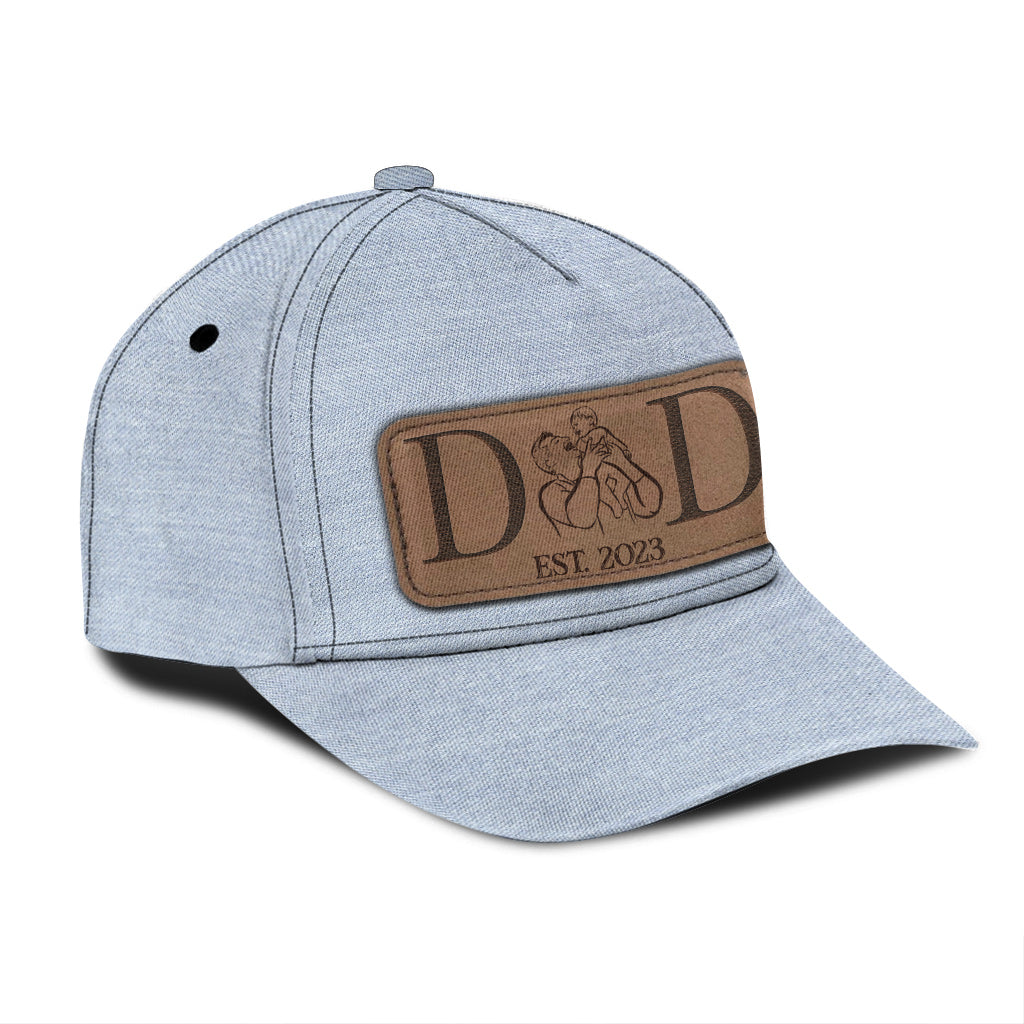 Bester Papa aller Zeiten – Geschenk für Papa – Personalisierte klassische Kappe