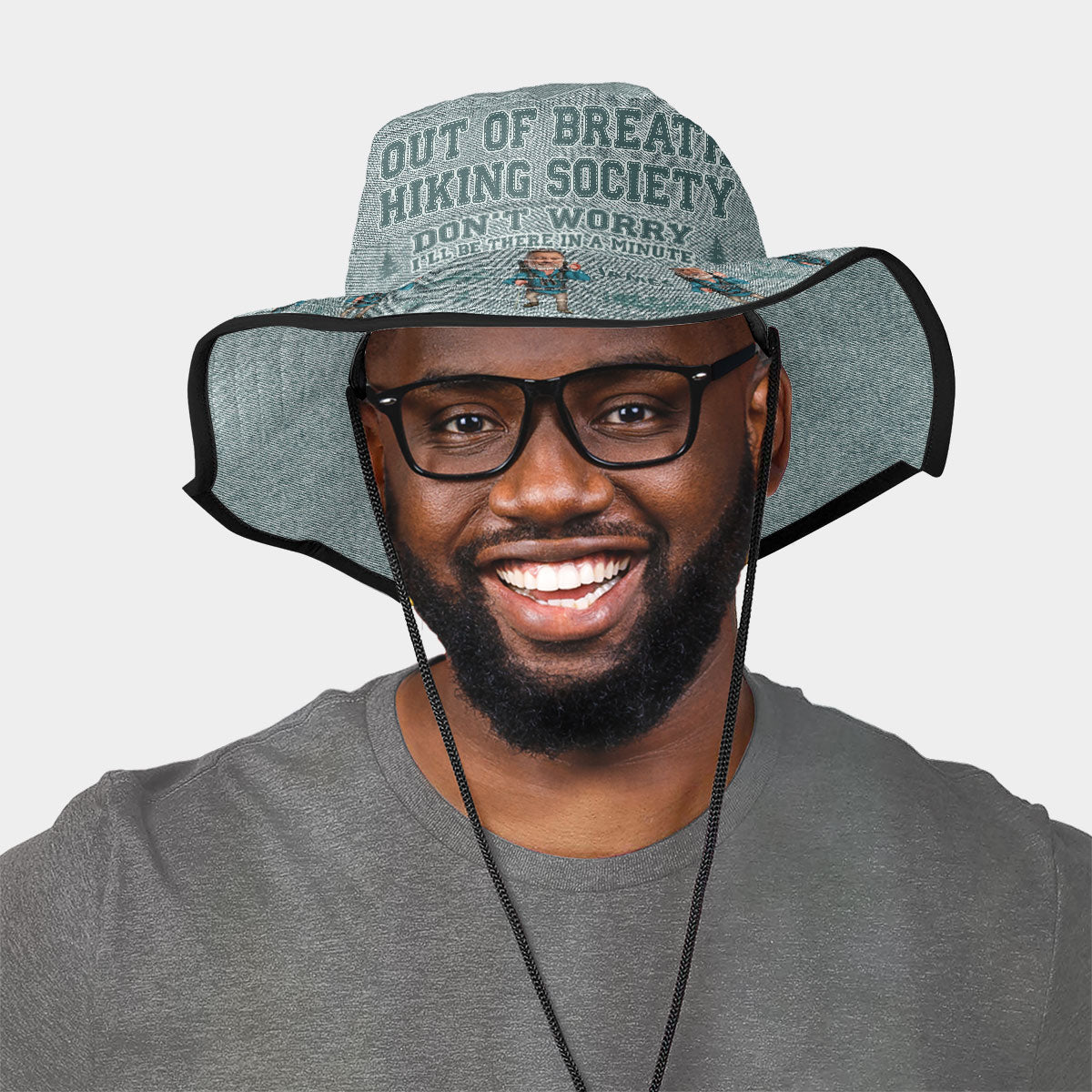 Out Of Breath Hiking Society - Personalisierter Wanderhut