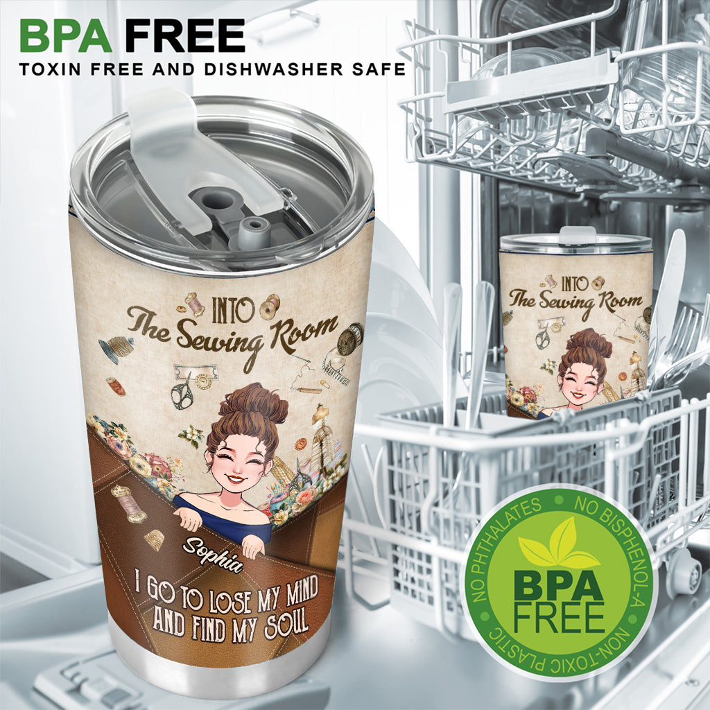 Und ab ins Nähzimmer! - Personalisierter Nähbecher