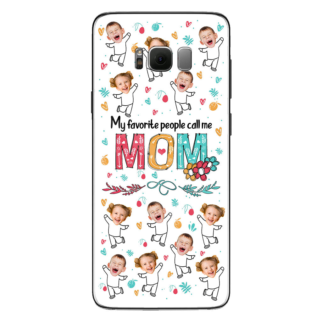 Meine Lieblingsmenschen nennen mich Nana – Geschenk für Oma, Mama – Personalisierte Handyhülle