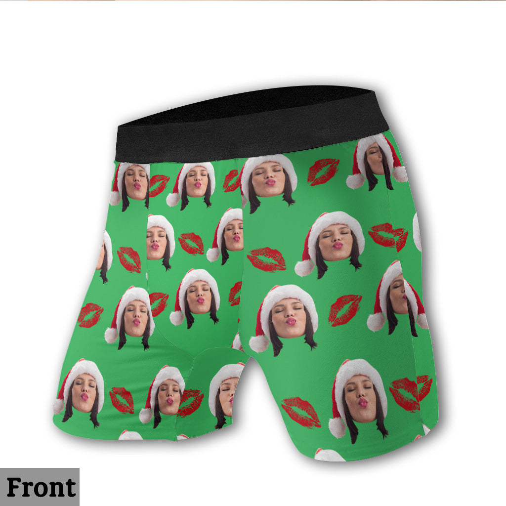 Custom Photo Men's Boxer - gift for husband, boyfriend - Personalized Men’s Boxer Briefs