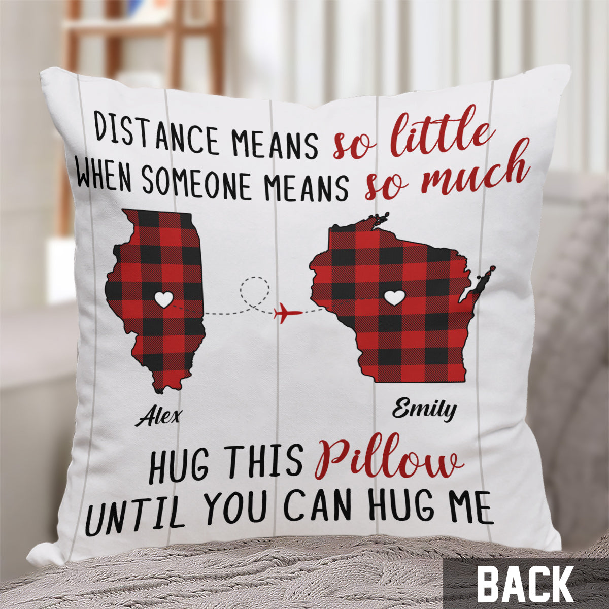 Someone Means So Much - Personalized Throw Pillow