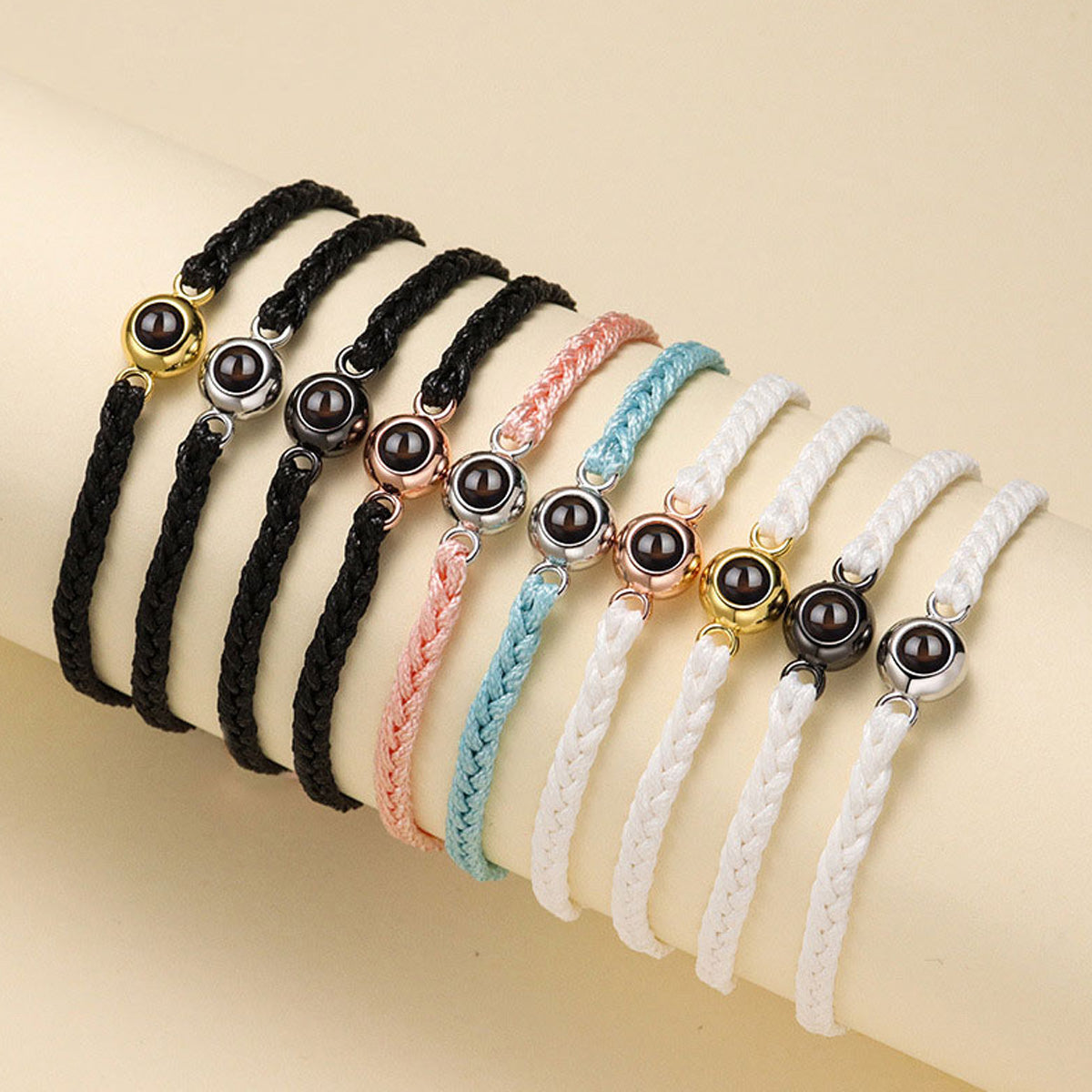 Ich liebe meinen Sohn – Personalisiertes Armband mit Sohn-Projektion