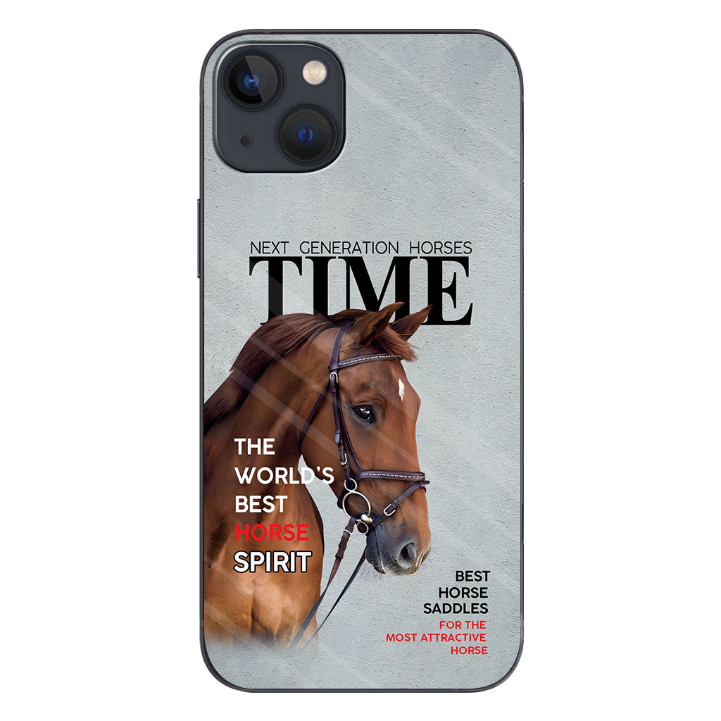 Magazine Covers - Personalized Horse Phone Case
