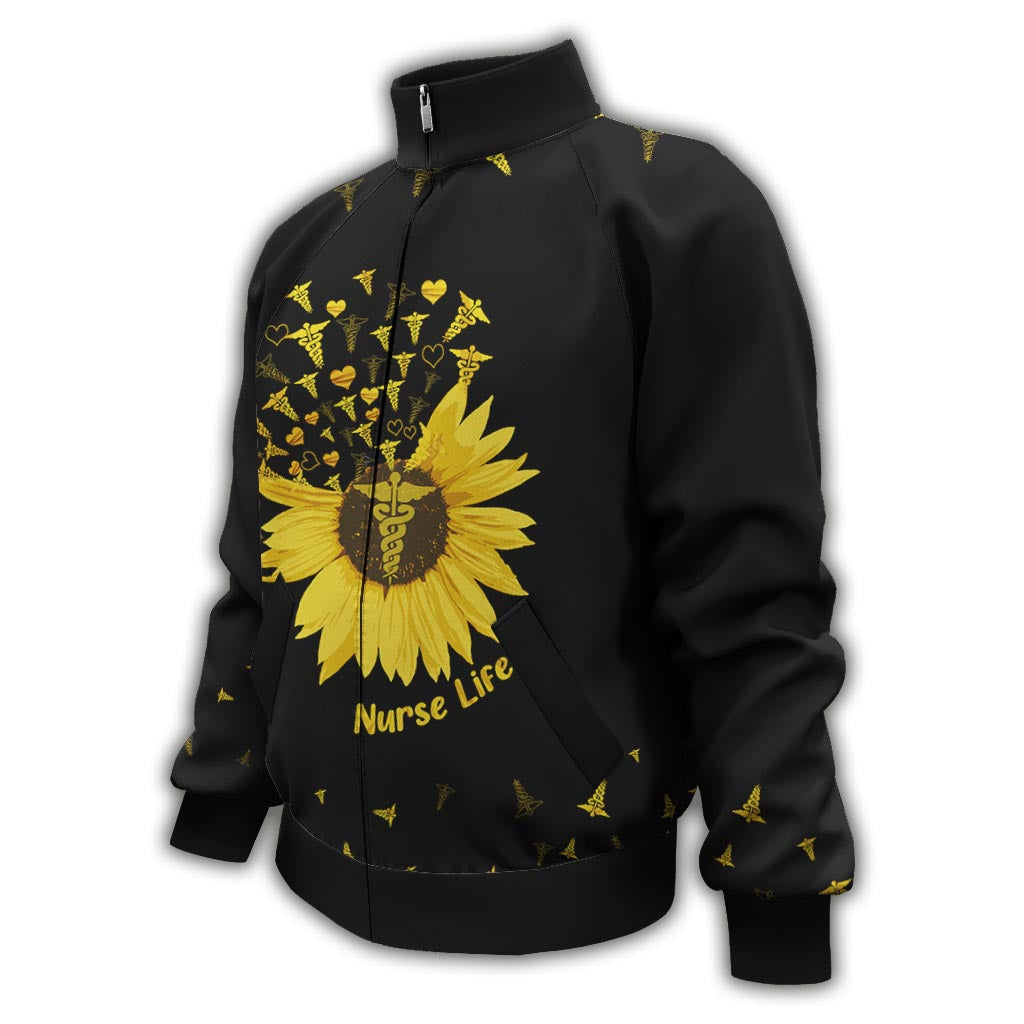 Stolz, Krankenschwester zu sein – Personalisierte Krankenschwester-Reißverschlussjacke
