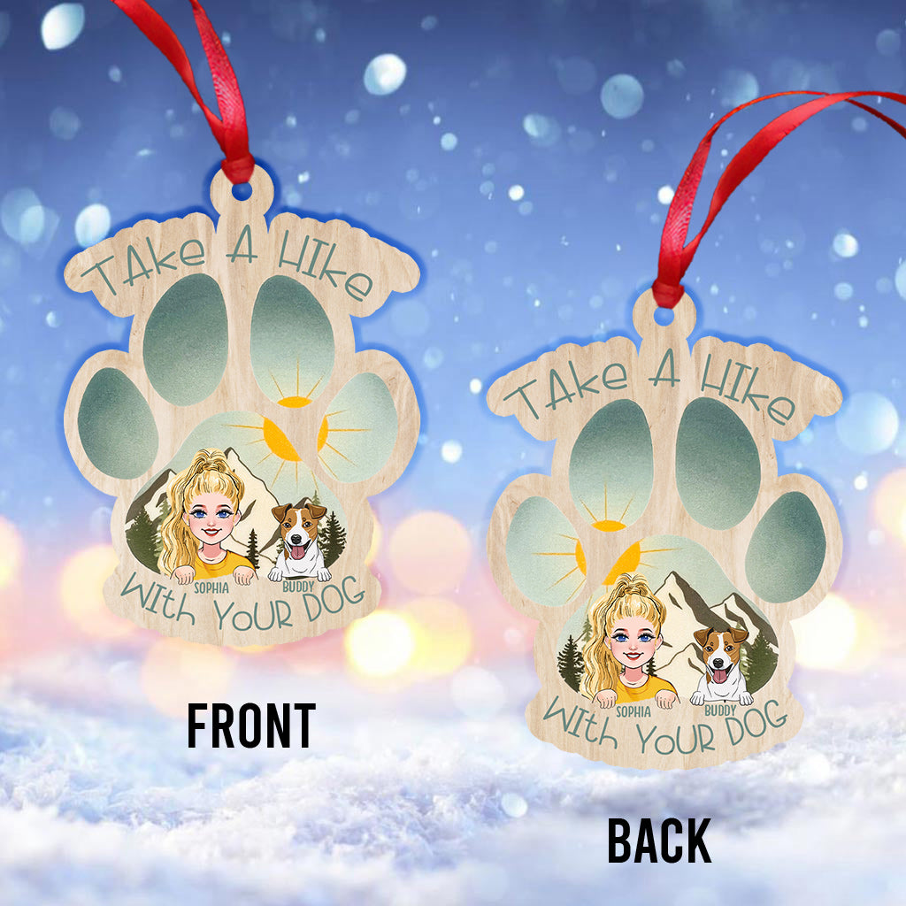Take A Hike - Personalized Hiking Ornament