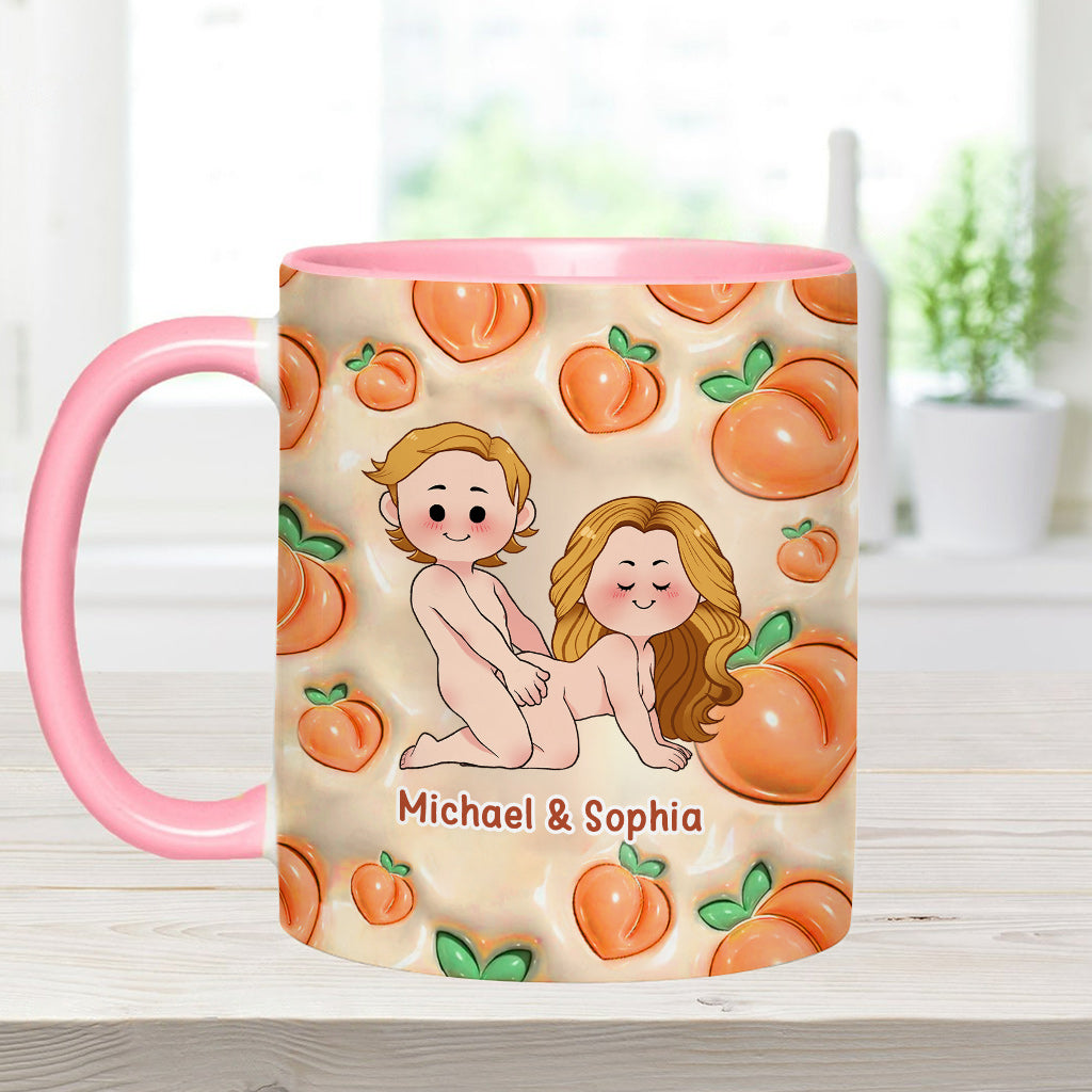 Glückwunsch, dass du mein Lieblingspopo bist – Geschenk für Ehemann, Ehefrau, Freund, Freundin – personalisierte Tasse