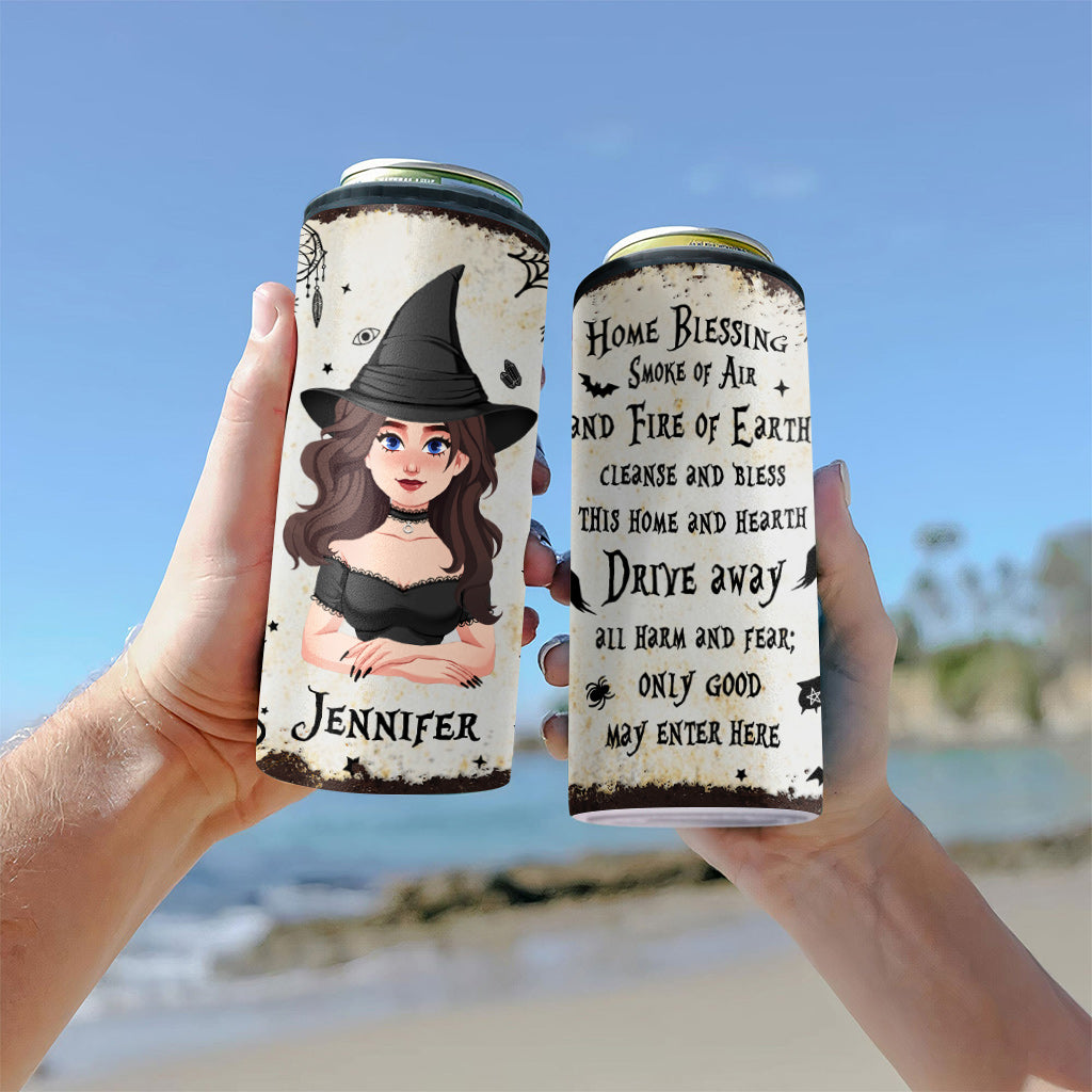 Home Blessing - Personalized Witch Can Cooler