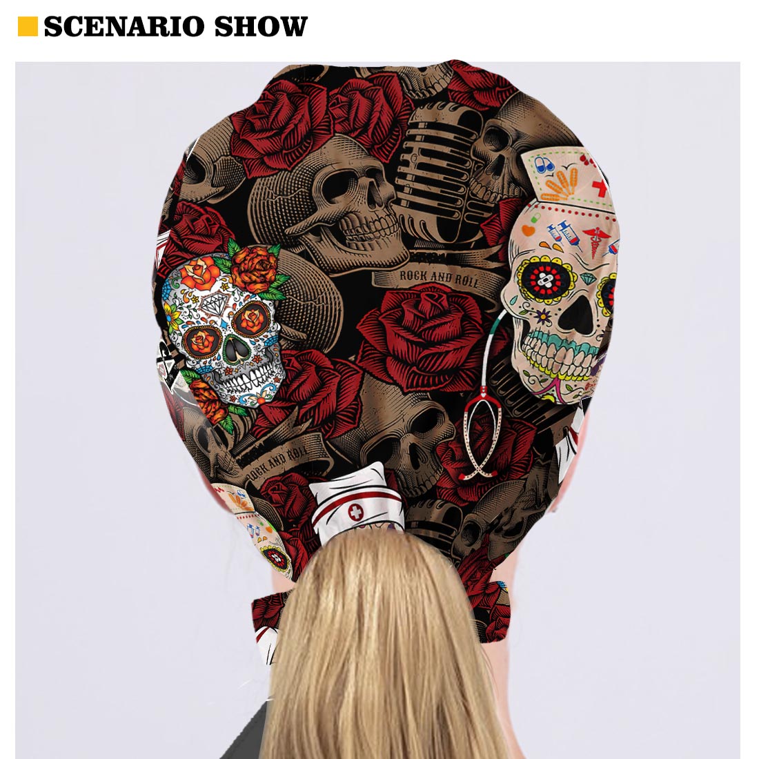 Nurse Life – Personalisierte OP-Haube für Pflegekräfte