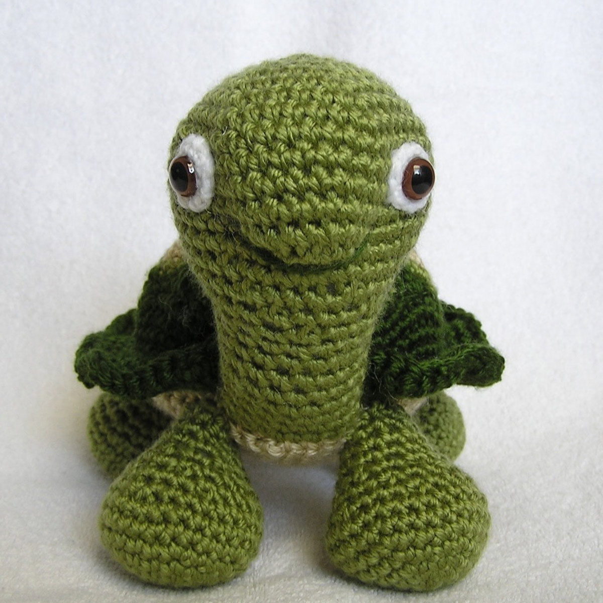 Babyschildkröte – handgestrickte Schildkrötenpuppe