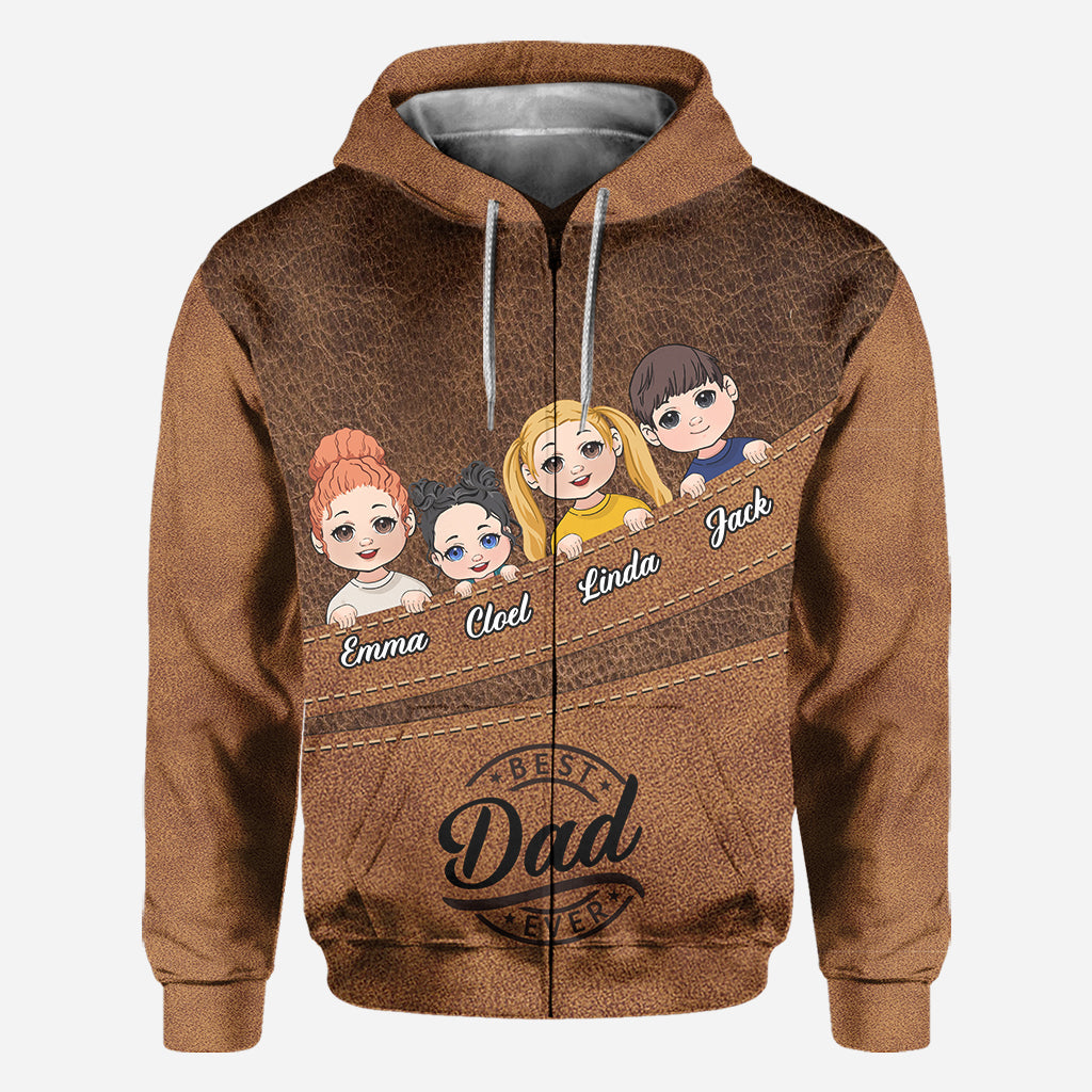 Bester Papa/Oma/Opa/Mama aller Zeiten – Personalisiertes Vater-Shirt