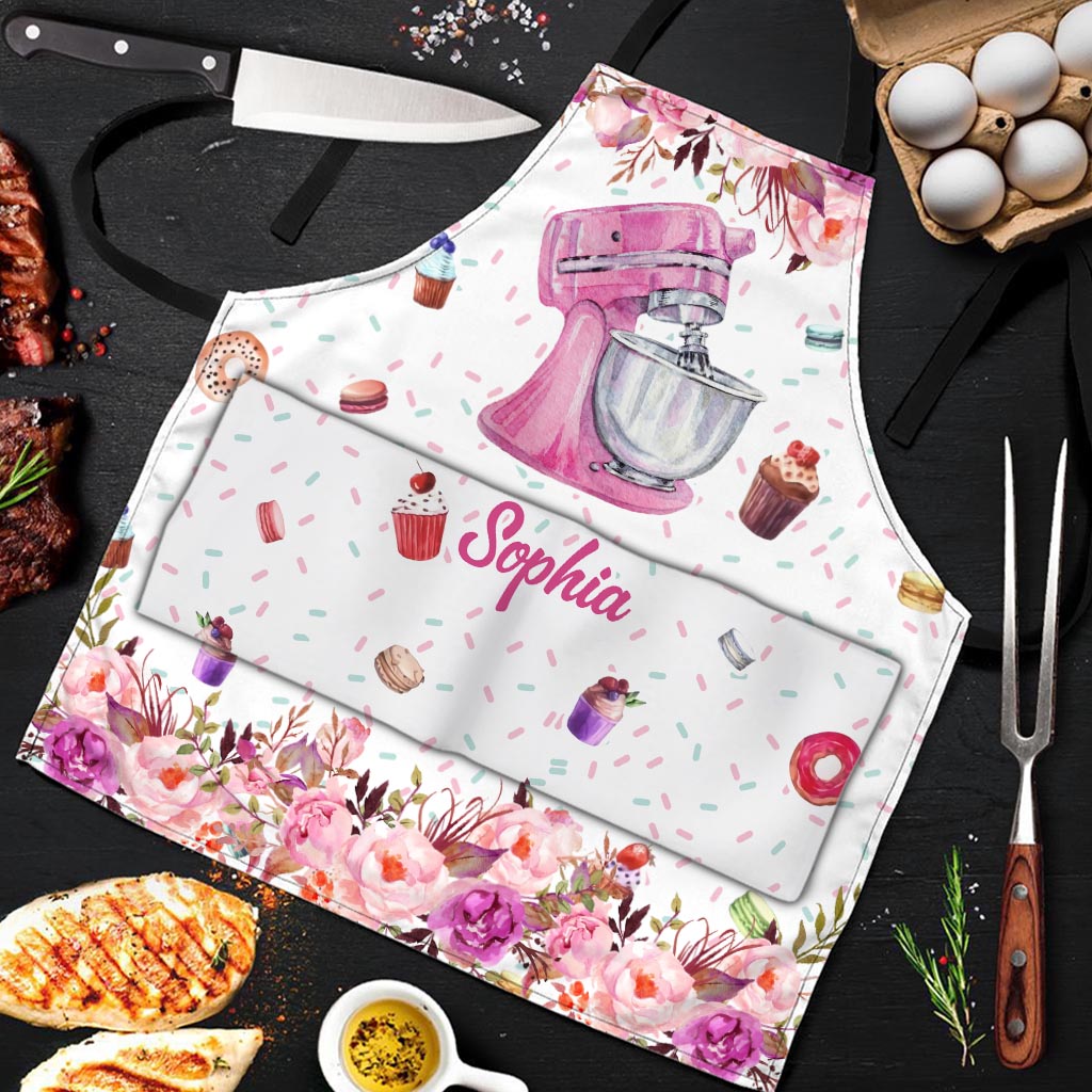 Baking Is My Therapy - Personalized Baking Apron