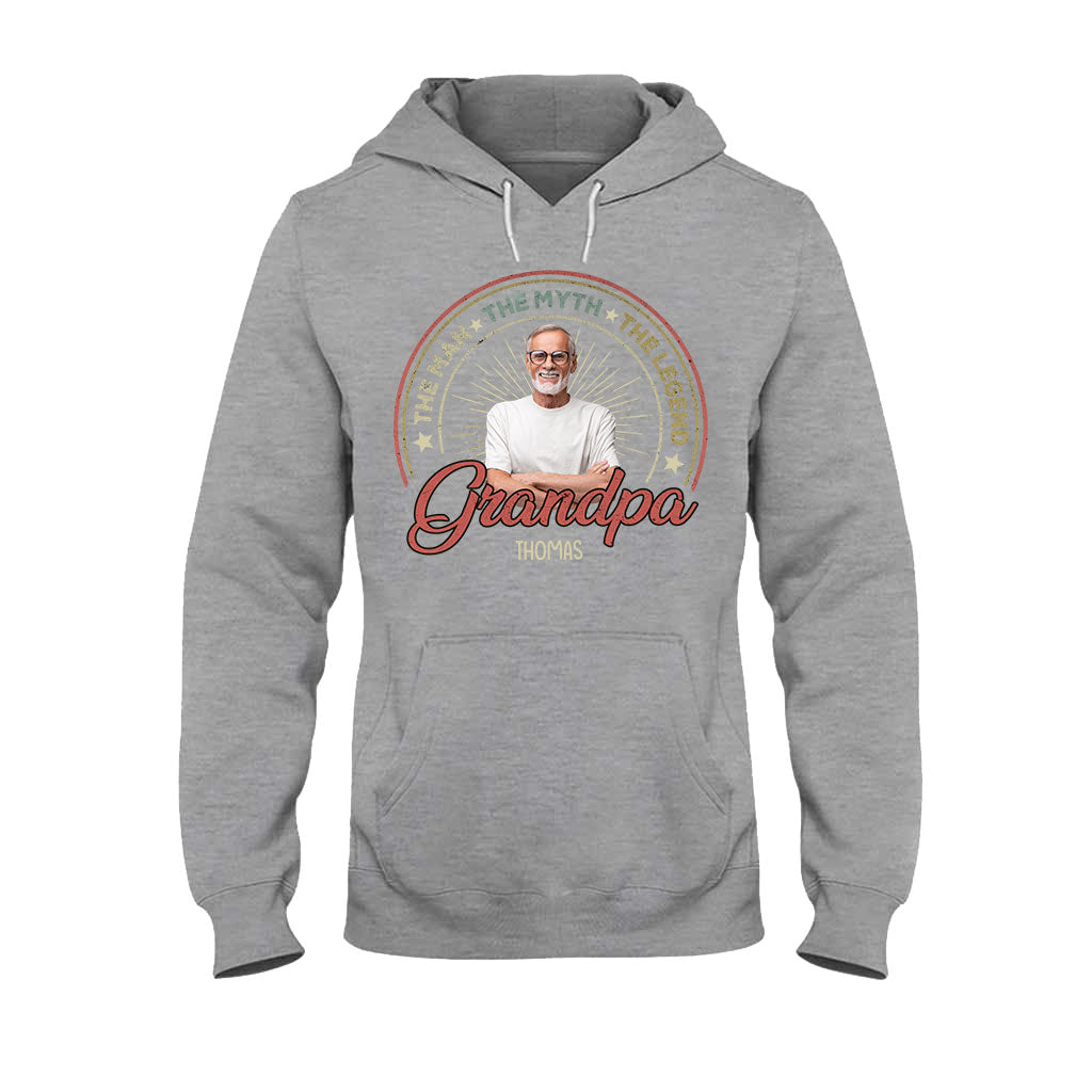 The Man The Myth The Legend - Gift for dad, grandpa - Personalized T-shirt And Hoodie
