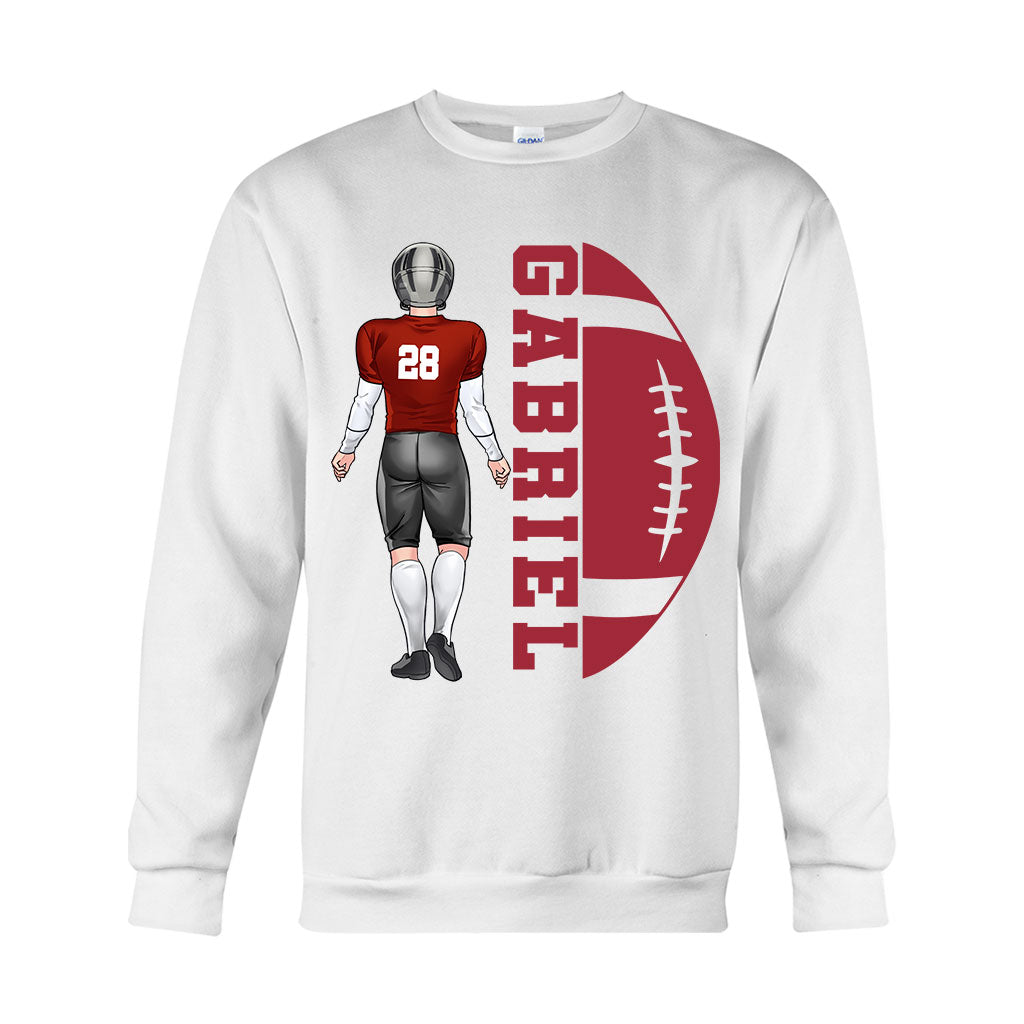 Fußballfan – Personalisiertes Fußball-T-Shirt und Hoodie