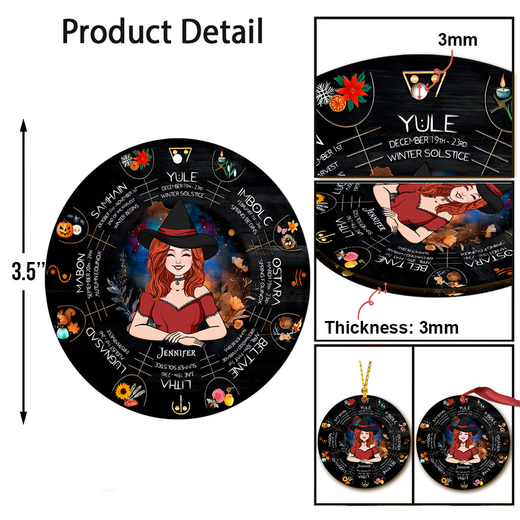 Jahresrad – Personalisierter Hexenschmuck