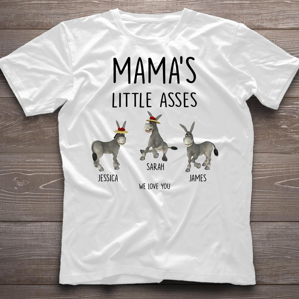 Kleine Ärsche – Geschenk für Papa, Opa, Mama, Onkel, Tante, Oma – Personalisiertes T-Shirt und Hoodie