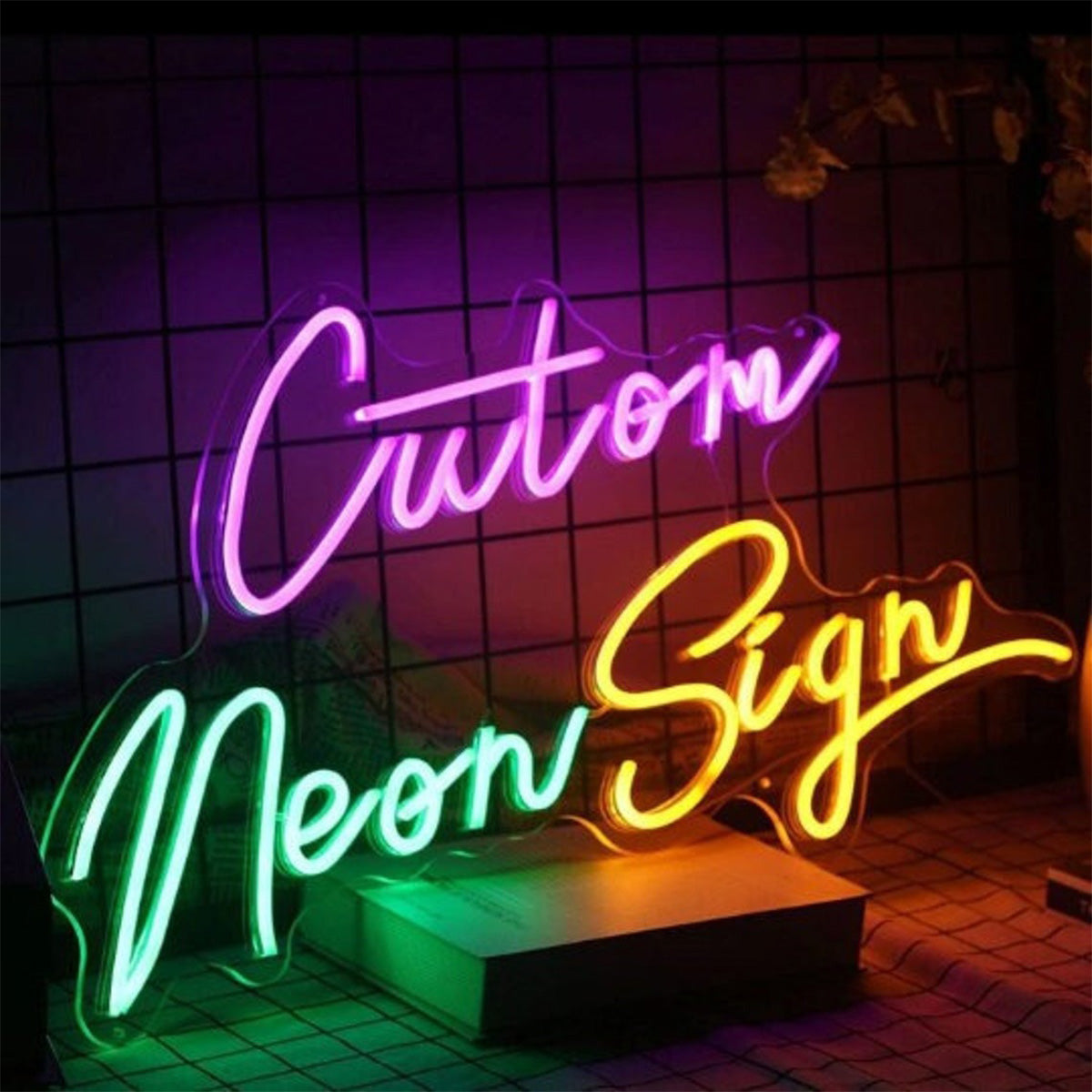 Custom Text - Personalized Step Mom Neon Sign