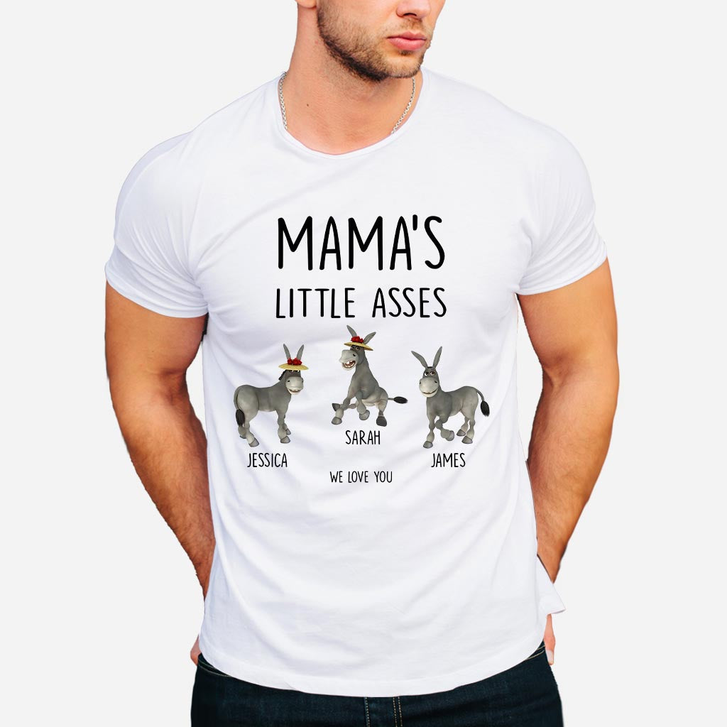 Kleine Ärsche – Geschenk für Papa, Opa, Mama, Onkel, Tante, Oma – Personalisiertes T-Shirt und Hoodie