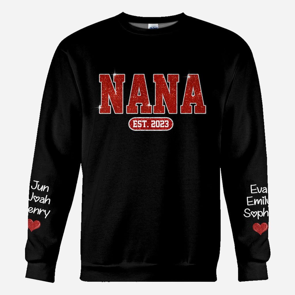 Best Nana/Grandma/Mother/Mama... Ever - Personalized Grandma All Over Shirt