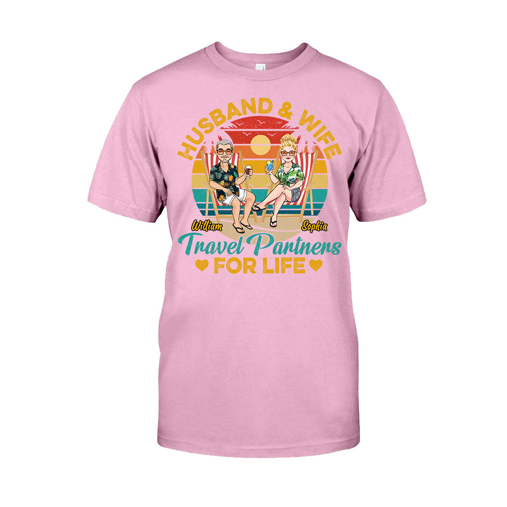 Travel Partners For Life - Personalized Travelling T-shirt & Hoodie