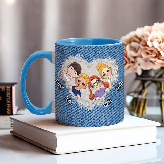 Beste Oma / Mama aller Zeiten - Personalisierte Tasse mit Oma-Akzent
