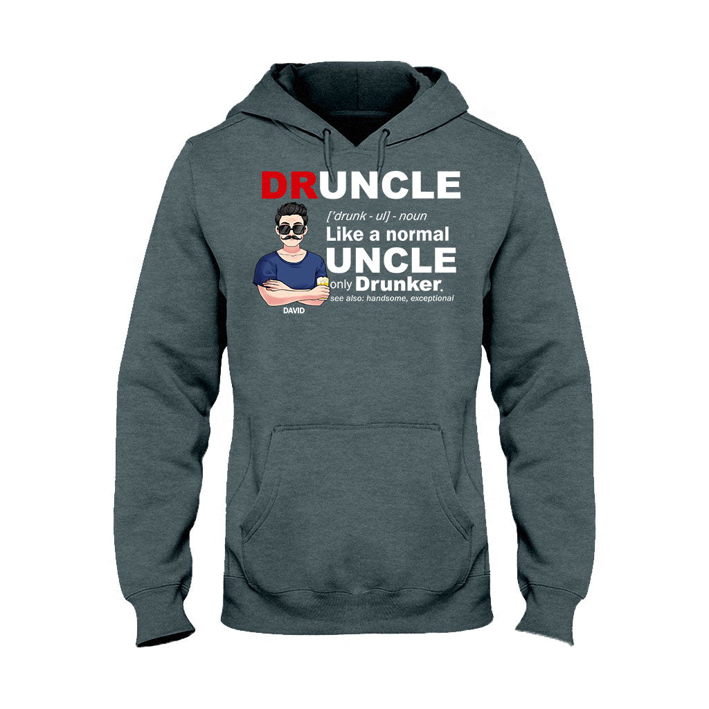 Druncle – Personalisiertes Onkel-T-Shirt & Hoodie