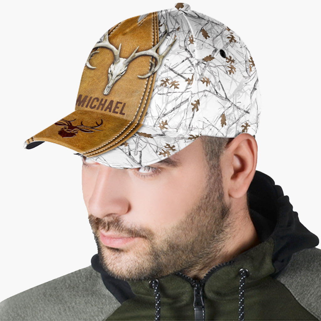 Hirschschädel - Personalisierte Jagd-Klassiker-Kappe