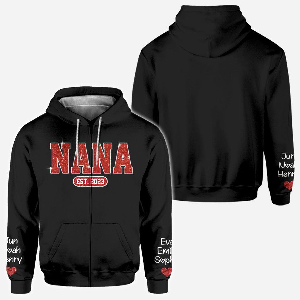 Best Nana/Grandma/Mother/Mama... Ever - Personalized Grandma All Over Shirt