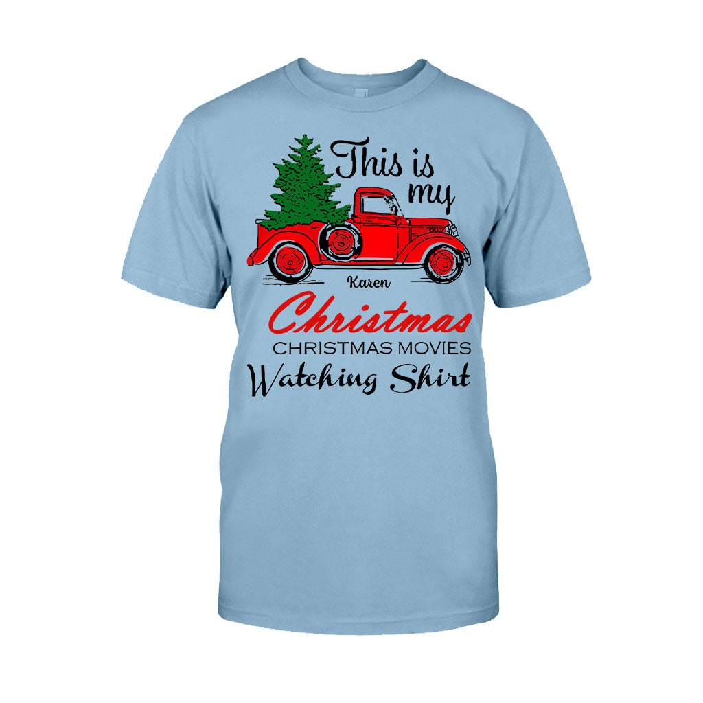 Das ist mein Weihnachtsfilm-Shirt – personalisiertes Weihnachts-T-Shirt und Hoodie