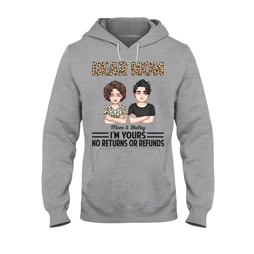 Liebe Mama, lieber Papa, ich gehöre zu euch – Geschenk für Mama und Papa – personalisiertes T-Shirt und Hoodie