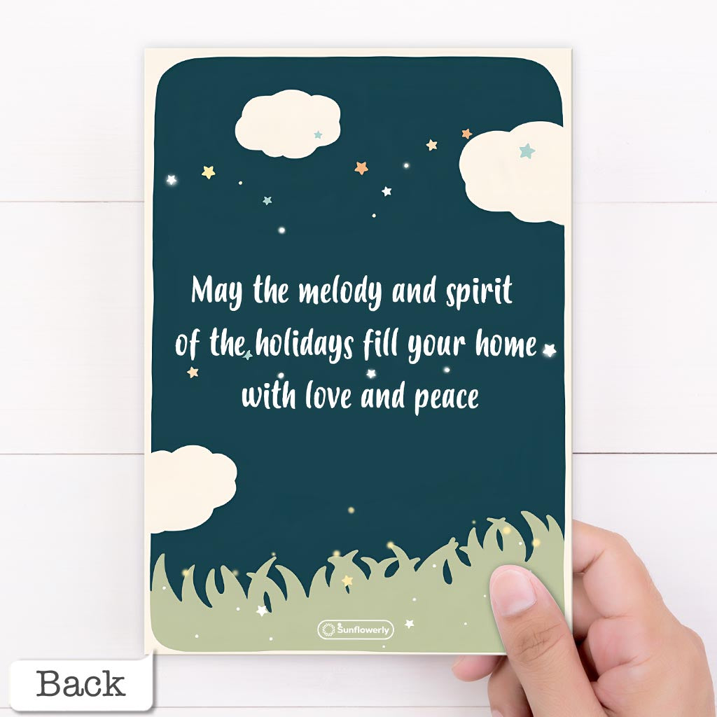 Danke / Ich liebe dich – Foto-Upload: Hängender Mann – Personalisierte Grußkarte