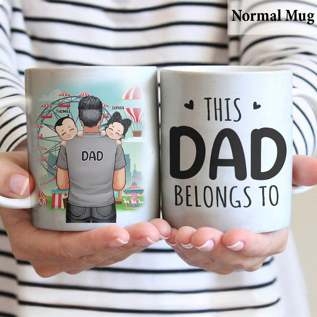 Best Dad Ever - Gift for dad, grandpa, uncle, husband - Personalized Mug