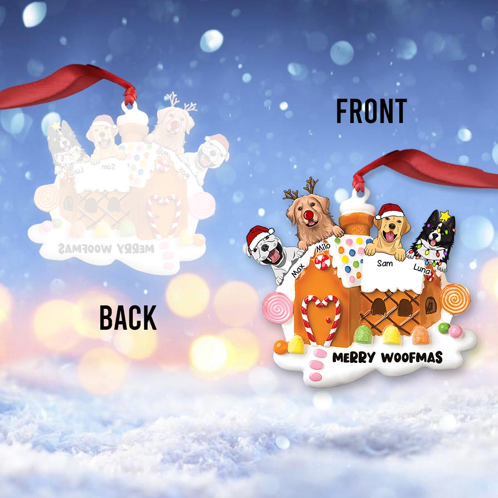 Unsere Familie – Personalisierter Hundeanhänger