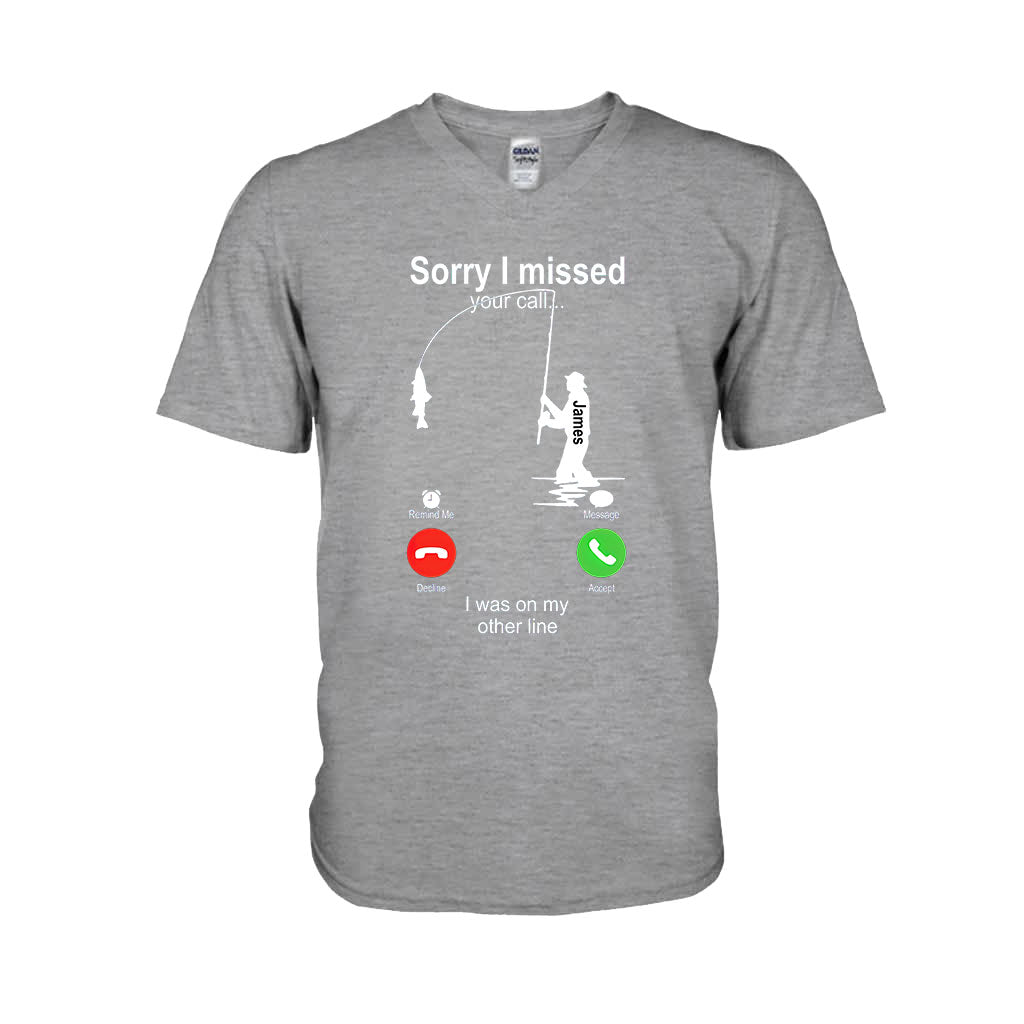 Tut mir leid, dass ich Ihren Anruf verpasst habe, ich war gerade im Gespräch – Personalisiertes Angel-T-Shirt und Hoodie