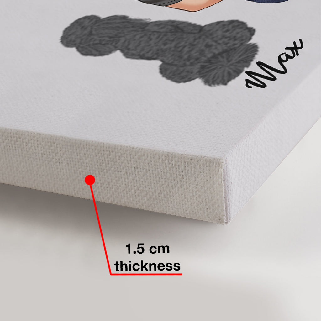 Für immer dein Baby – Personalisierte Leinwand und Poster für Mütter