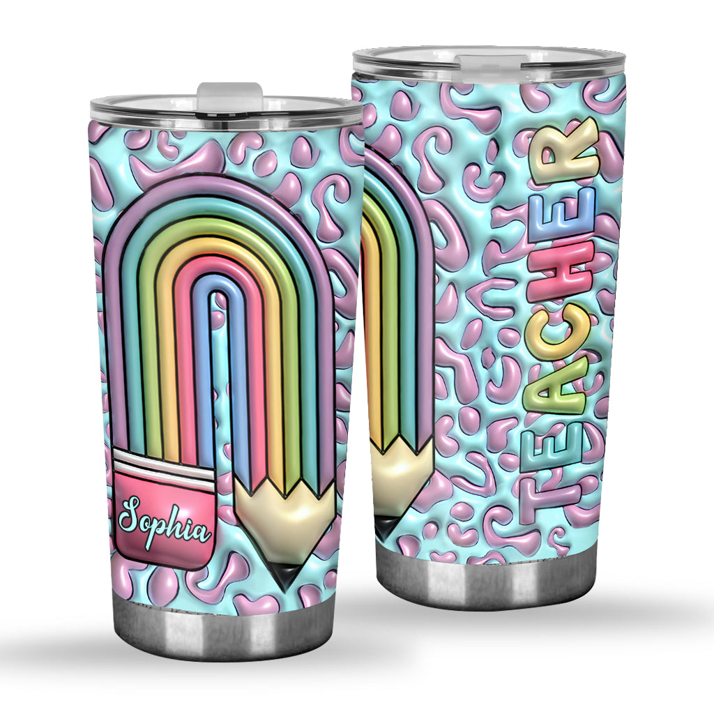 Teacher Life - Personalized Teacher Tumbler