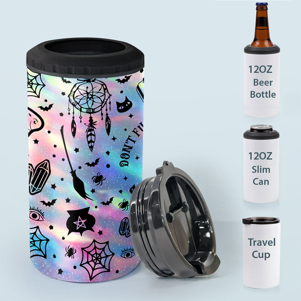 Don't F With My Energy - Personalized Witch Can Cooler