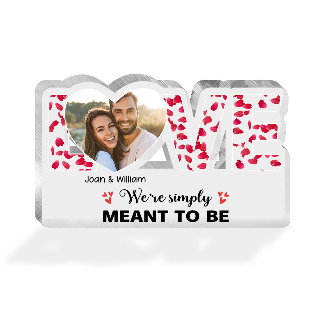 This Is Us - Couple gift for husband, wife, girlfriend, boyfriend - Personalized Custom Shaped Acrylic Plaque