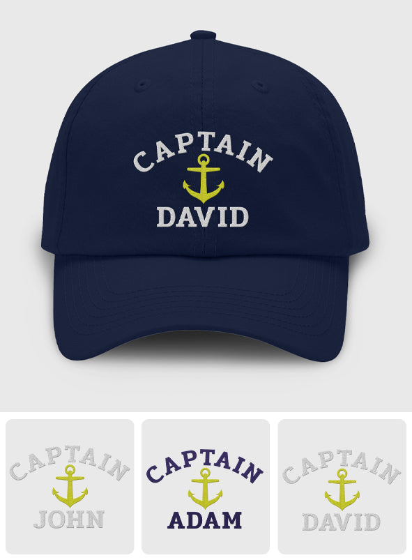 Captain - Personalized Cruising Embroidered Classic Cap