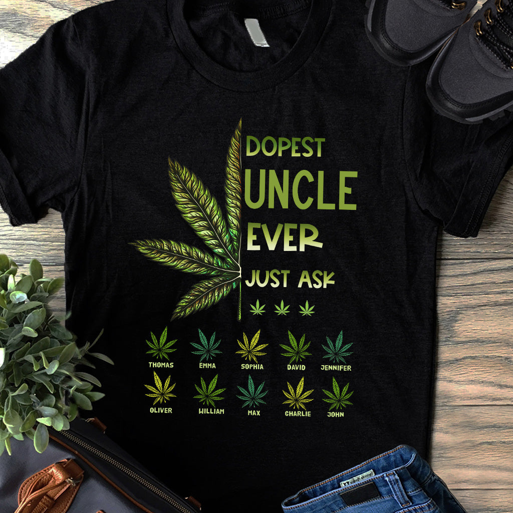 Der coolste Papa aller Zeiten – Geschenk für Papa, Oma, Opa, Mama, Onkel, Tante, Bruder, Schwester – Personalisiertes T-Shirt und Hoodie