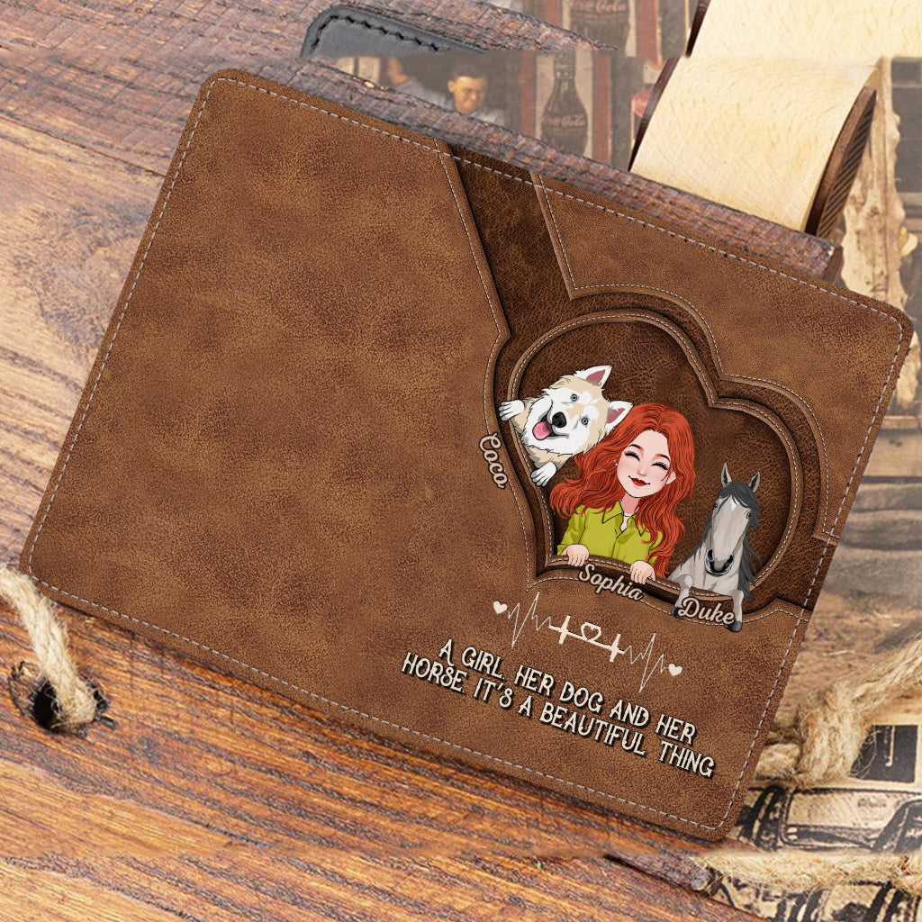 Was für ein schönes Ding – personalisierter Pferdepasshalter