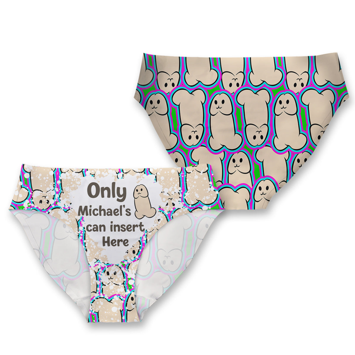 Only You – Personalisierte Slips für Paare