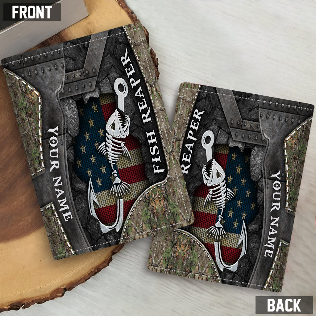 Fish Reaper – Personalisierter Angelpasshalter