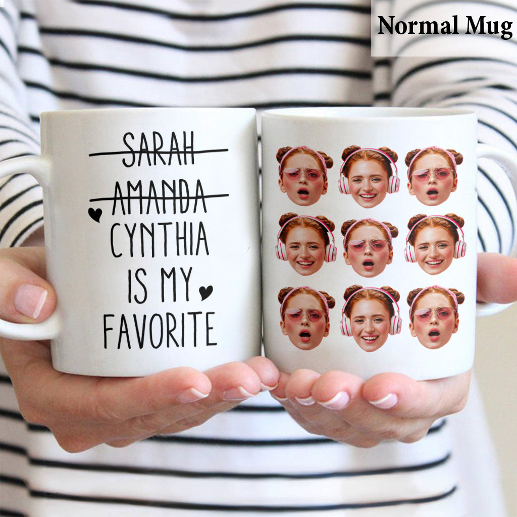 You Are My Favorite - Personalized Couple Mug