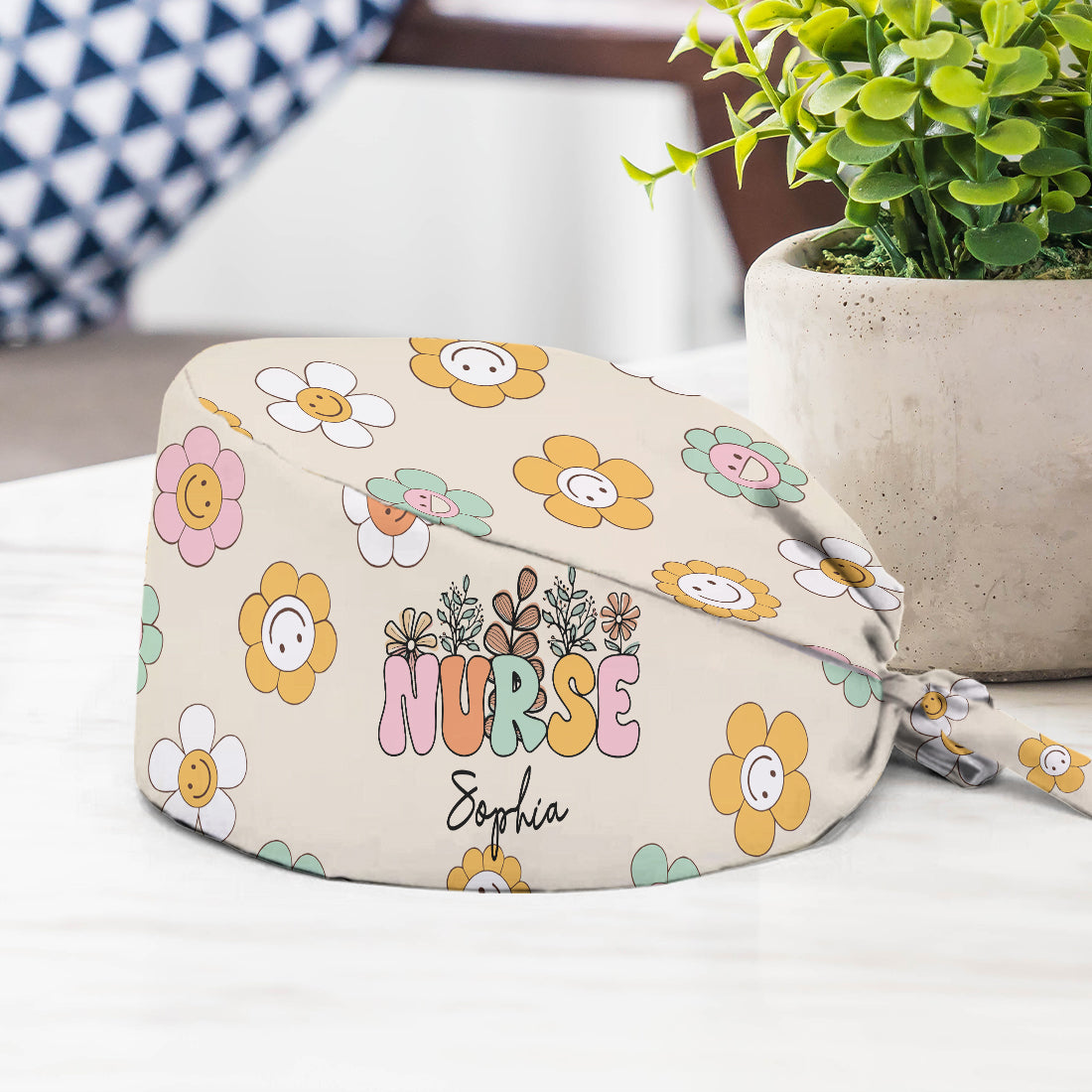 Nurse Life – Personalisierte OP-Haube für Pflegekräfte