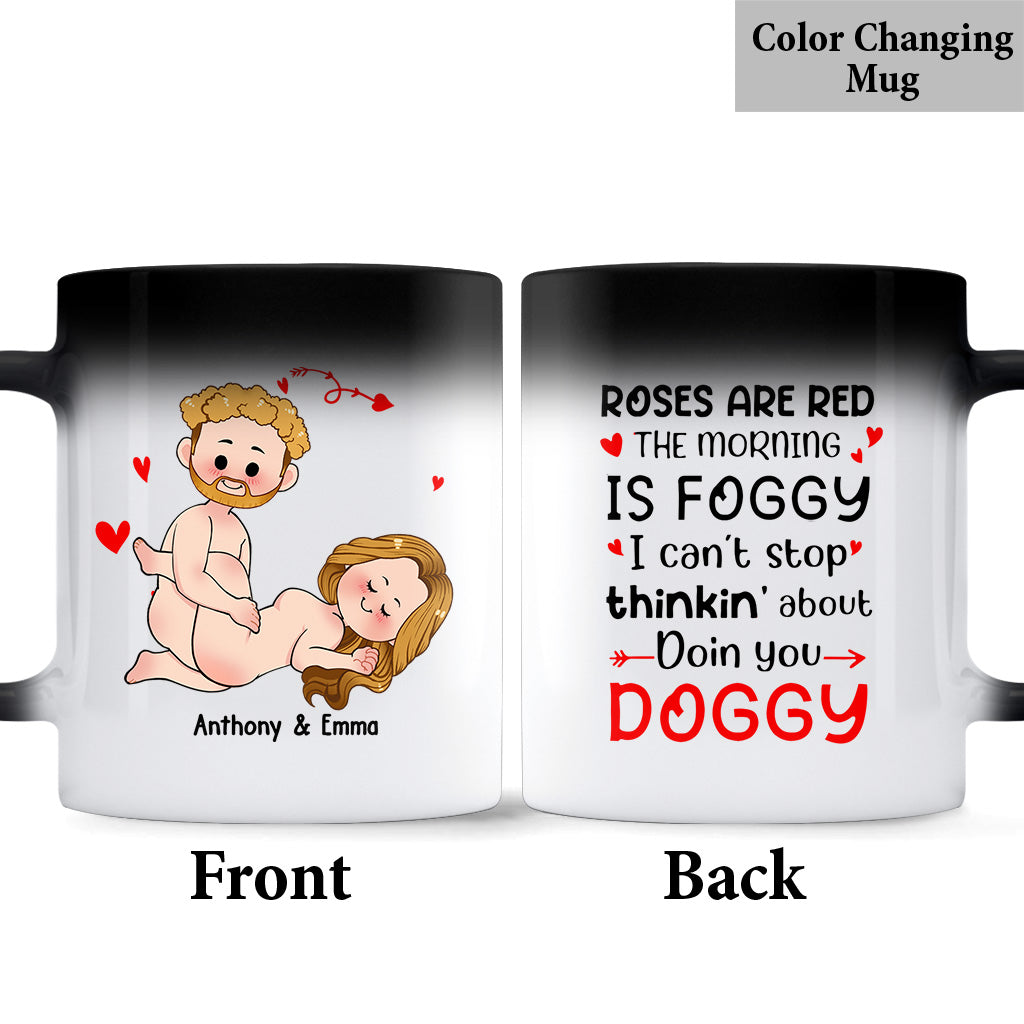 Ich will nur, dass du glücklich bist – Geschenkidee für Paare (Ehemann, Ehefrau, Freund, Freundin) – Personalisierte Tasse