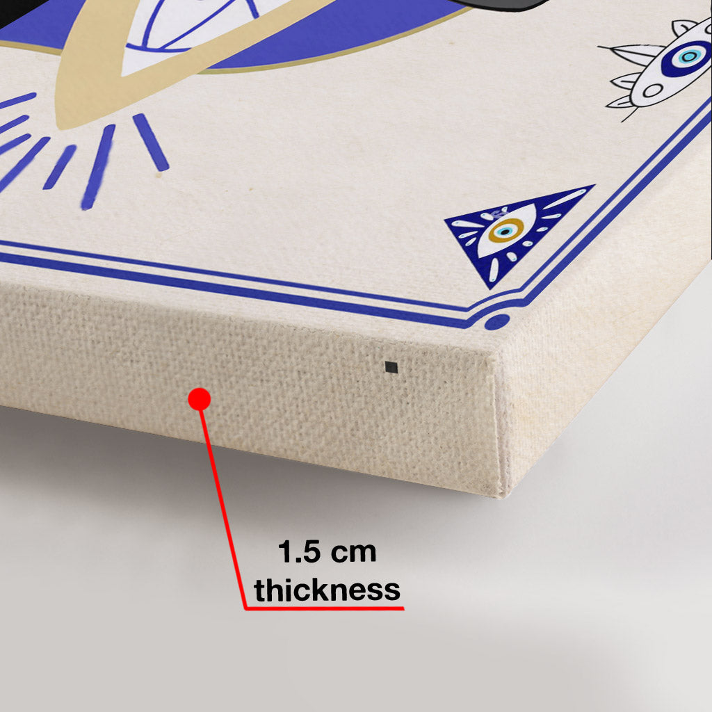 Achtung – Personalisierte Hexen-Leinwand und Poster