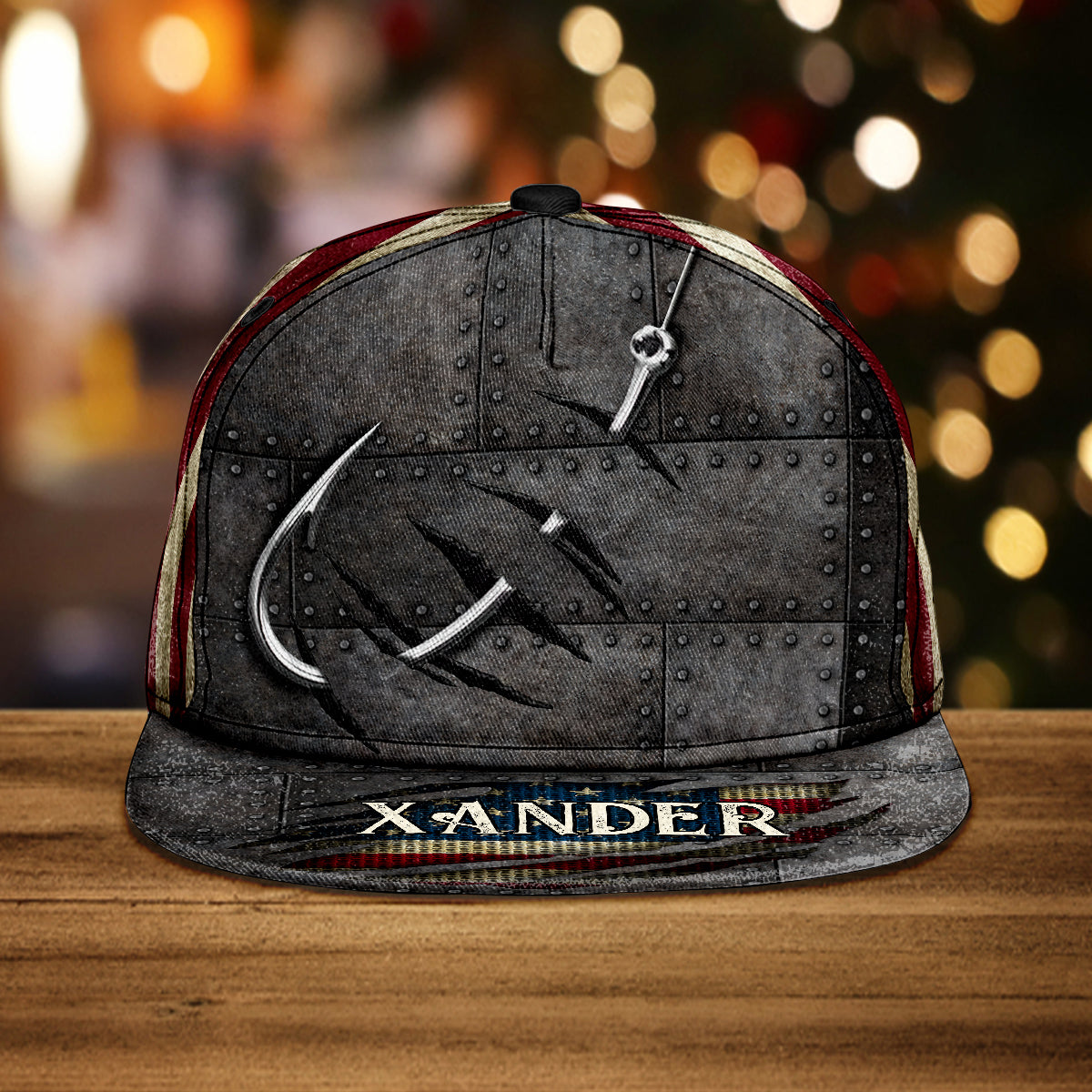 Fishing Hook Cool Design - Personalized Fishing Snapback