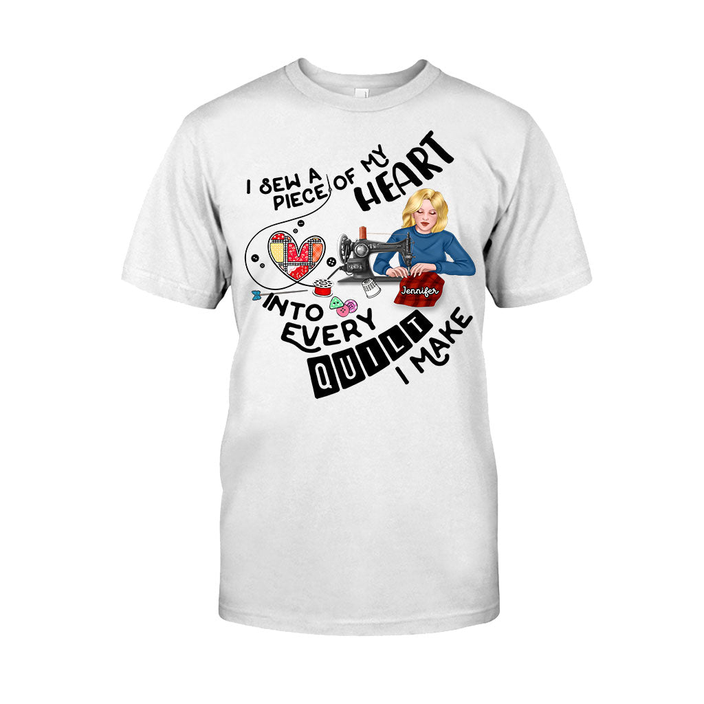 Ich nähe ein Stück meines Herzens – personalisiertes Näh-T-Shirt und Hoodie