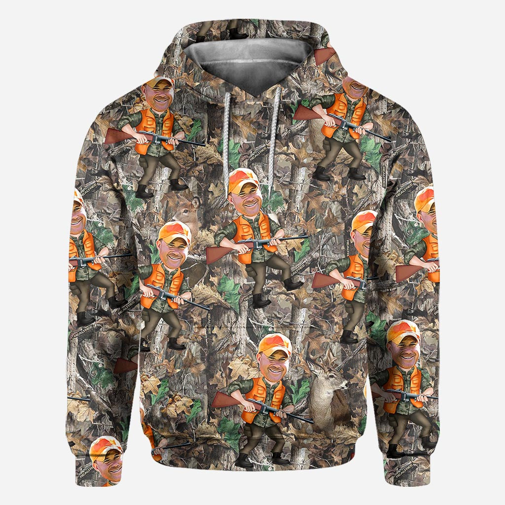 Foto eingefügter Jäger - Personalisiertes Jagd-T-Shirt